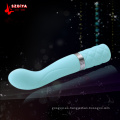 Artículos calientes Vibrador adulto erótico suave del juguete del sexo del Massager del ANIMAL DOMÉSTICO (DYAST502)